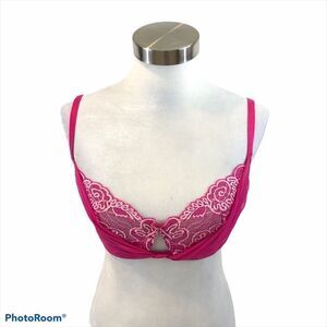 Victoria’s Secret Very Sexy Pink Sheer Bra 36D‎
